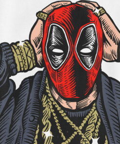 Альтернативний вигляд Футболка "Deadpool gangsta"