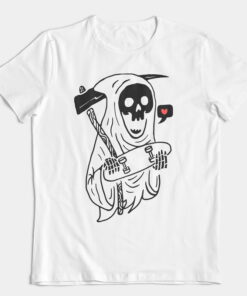 Футболка "Grim Sk8r"