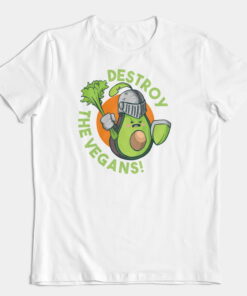 Футболка "Destroy the vegans"