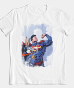 Футболка "Bugs meets Superman"