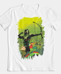 Футболка "Daffy meets Green Arrow"