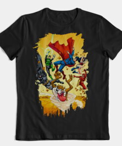 Футболка "Taz meets Justice League"