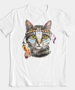 Футболка "Tribal cat"