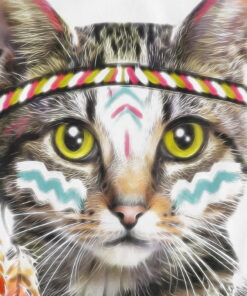 Альтернативний вигляд Футболка "Tribal cat"