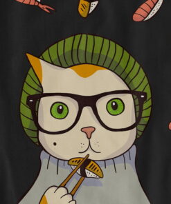 Альтернативний вигляд Футболка "Sushi cat"